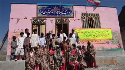 احداث دبستان عشایری شهید جهان‌آرا - سیستان و بلوچستان - سال خوب 1394